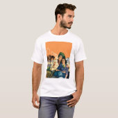 煙を吹くこと Tシャツ (正面フル)