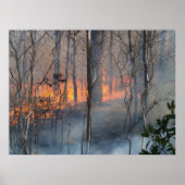 煙を燃やす ポスター (正面)