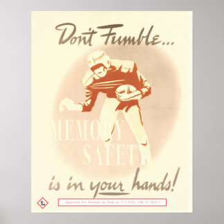 煙を立てない ポスター