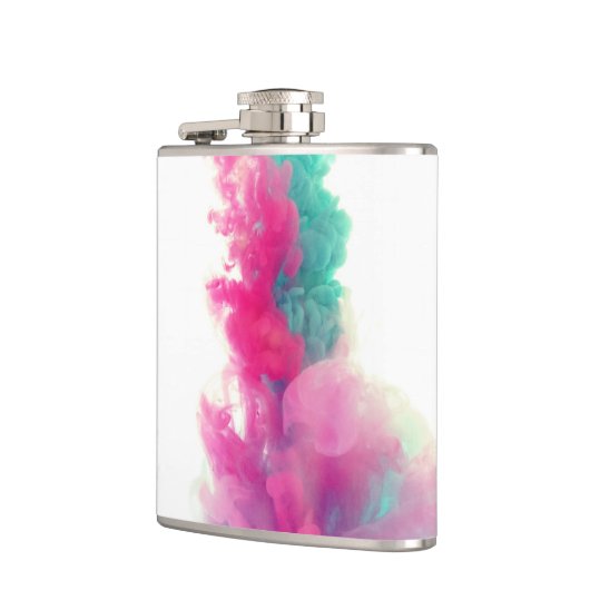 煙アート フラスク (左)