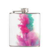 煙アート フラスク (正面)