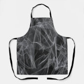 煙エレガント渦巻き – 神秘的な美学 エプロン (正面)
