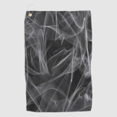 煙エレガント渦巻き – 神秘的な美学 ゴルフタオル (正面)