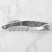 煙エレガント渦巻き – 神秘的な美学 ソムリエナイフ (裏面)