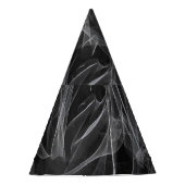 煙エレガント渦巻き – 神秘的な美学 パーティーハット (正面)