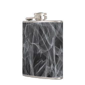 煙エレガント渦巻き – 神秘的な美学 フラスク (左)