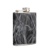 煙エレガント渦巻き – 神秘的な美学 フラスク (右)