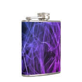 煙エレガント渦巻き – 神秘的な美学 フラスク (右)