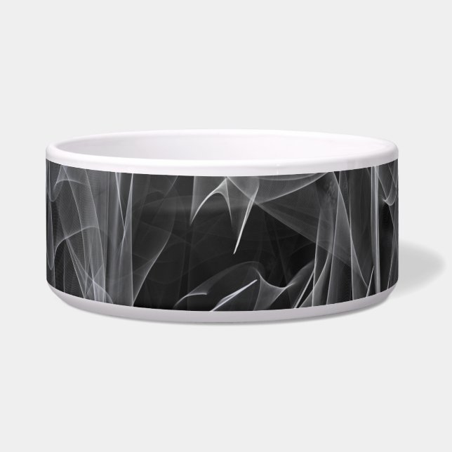 煙エレガント渦巻き – 神秘的な美学 ボウル (正面)