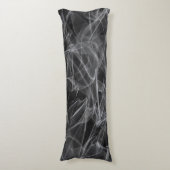 煙エレガント渦巻き – 神秘的な美学 ボディピロー (正面縦)