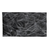 煙エレガント渦巻き – 神秘的な美学 枕カバー (裏面-右)