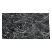 煙エレガント渦巻き – 神秘的な美学 枕カバー (裏面-左)