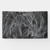 煙エレガント渦巻き – 神秘的な美学 横断幕 (横)