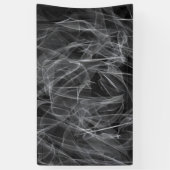 煙エレガント渦巻き – 神秘的な美学 横断幕 (縦)