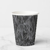 煙エレガント渦巻き – 神秘的な美学 紙コップ (裏面)