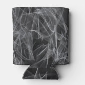 煙エレガント渦巻き – 神秘的な美学 缶クーラー (裏面)