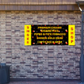 煙カスタマイズ屋たばこタバコたばこ 横断幕