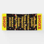 煙カスタマイズ屋たばこタバコたばこ 横断幕 (横)