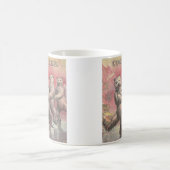 煙カッコいい コーヒーマグカップ (中央)