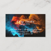 煙カラフルVapeショップ名刺 名刺 (裏面)