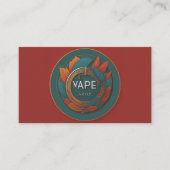 煙カラフルVapeショップ名刺 名刺 (正面)