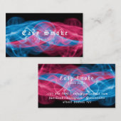 煙カラフルVapeショップ名刺 名刺 (正面/裏面)