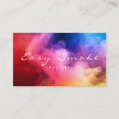 煙カラフルVapeショップ名刺 名刺 (正面)