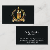 煙カラフルVapeショップ名刺 名刺 (正面/裏面)