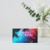 煙カラフルVapeショップ名刺 名刺 (スタンド正面)