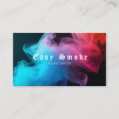 煙カラフルVapeショップ名刺 名刺 (正面)