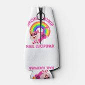 煙キャットニップHail Lucipurr、サタンおもしろいキャットユニコール ボトルクーラー (裏面)