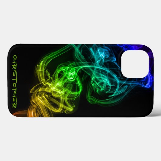 煙スワールiPhone / iPadケース Case-Mate iPhoneケース (裏面 (横))