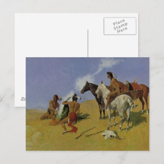 煙信号 ポストカード (正面/裏面)