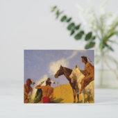 煙信号 ポストカード (スタンド正面)