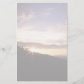 煙山の日の出 便箋 (正面)