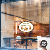 煙店輸入プレミアムシガーズフロント広告 ウィンドウサイン (カフェ窓)