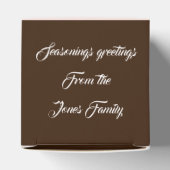 煙突からサンタを降ろす フェイバーボックス (上部)