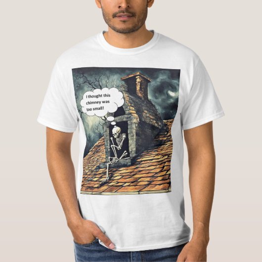 煙突が小さすぎる Tシャツ (正面)