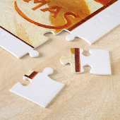 煙突でサンタを食べる ジグソーパズル (側面)