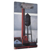 煙突と水の塔(by Charles Demuth) クリップボード (右)