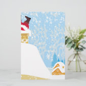 煙突に閉じ込められたサンタ 便箋 (スタンド正面)