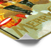 煙突のクリスマス神父 ポスター (角)