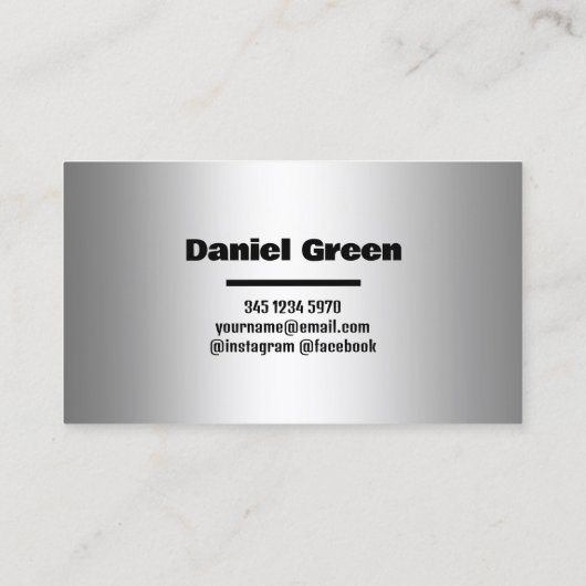 煙突のスイープ 名刺 (裏面)