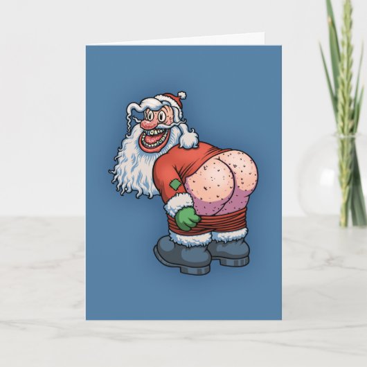 煙突の上の月 カード (正面)