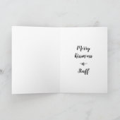 煙突の上の月 カード (内部)