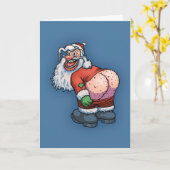 煙突の上の月 カード (黄色い花)