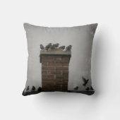 煙突の鳥 クッション (裏面)