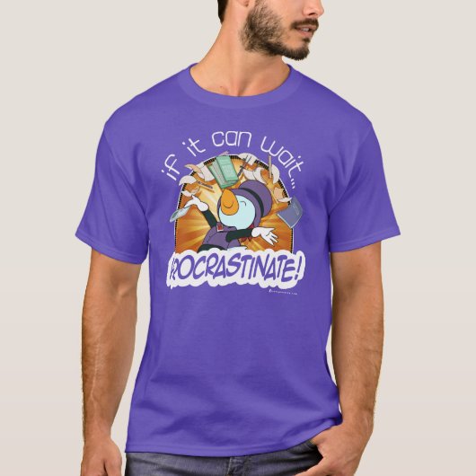 -煙突の鶏の人のティーを先延ばしにして下さい Tシャツ (正面)