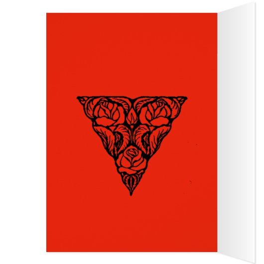 煙突クリスマスのギフトサック付きヴィンテージ (内側 (左))