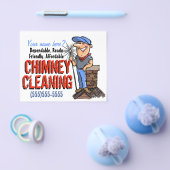 煙突クリーニングスイープクリーナーカスタマイズ可能なプロモーション チラシ (シングル)